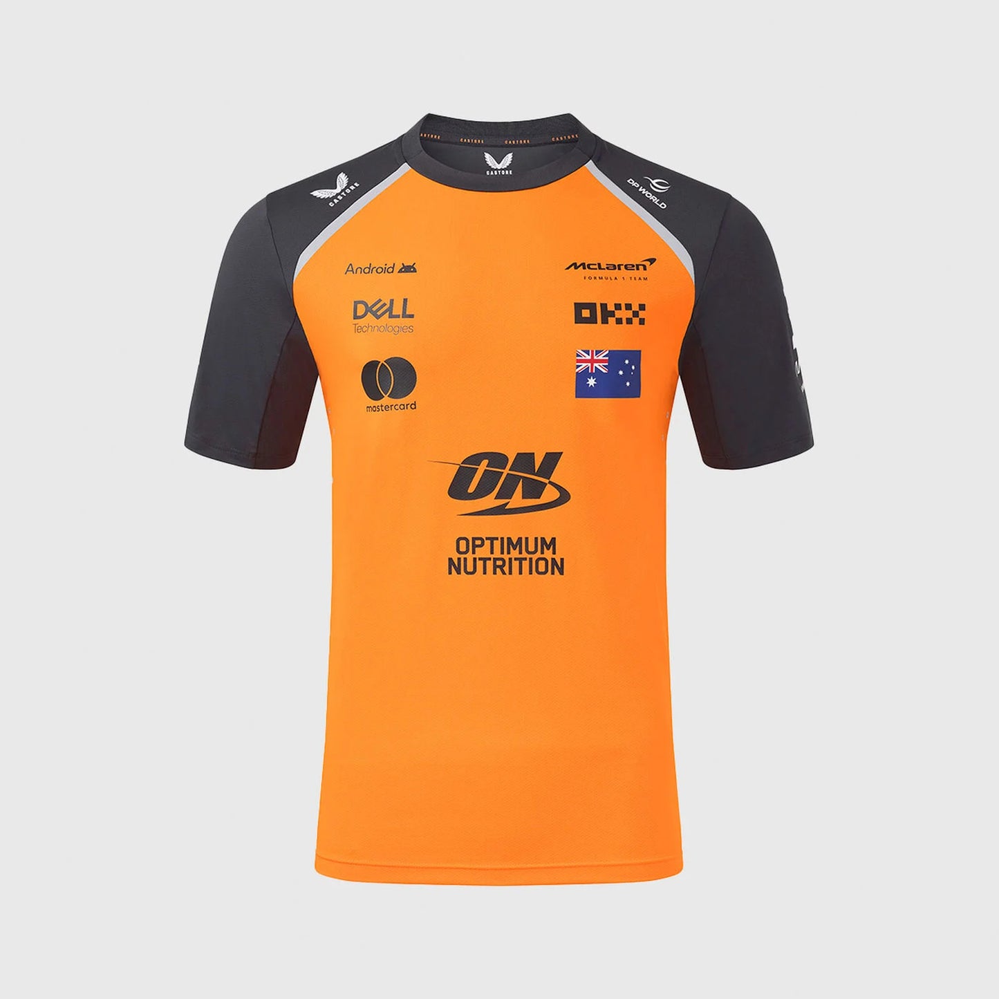 2025 McLaren F1 jacket, F1 t-shirt, McLaren Cap & Bag. (PACKAGE DEAL)