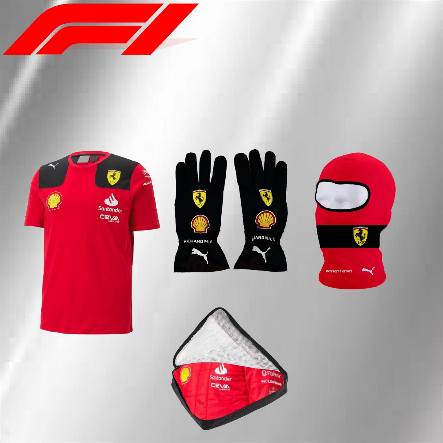 Carlos Sainz 2024 go karting suit Ferrari race suit