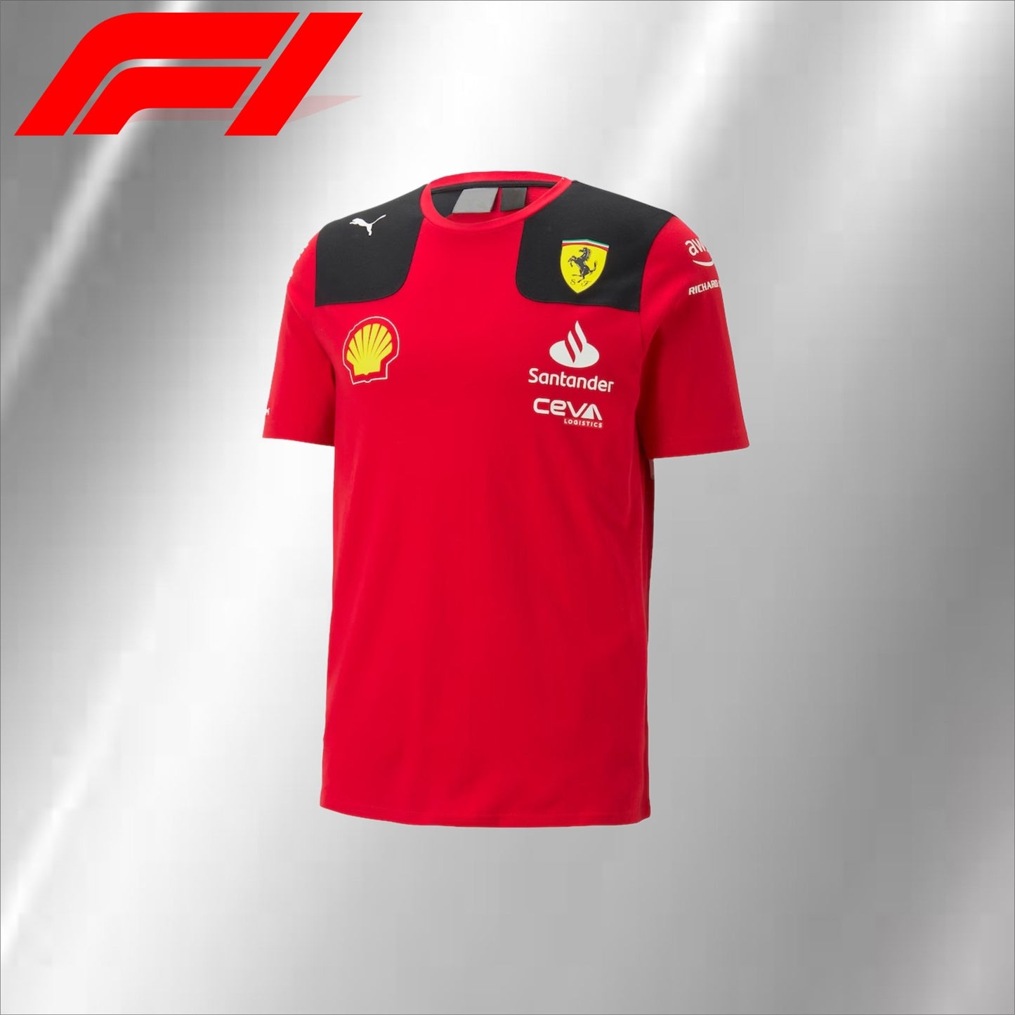 2024 Ferrari , go karting f1 gloves, free t-shirt and free neck gator