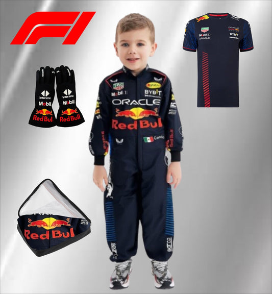 RedBull Influenced Racing Personalized costume for kids Birthday outfit/Halloween costume (Copy)