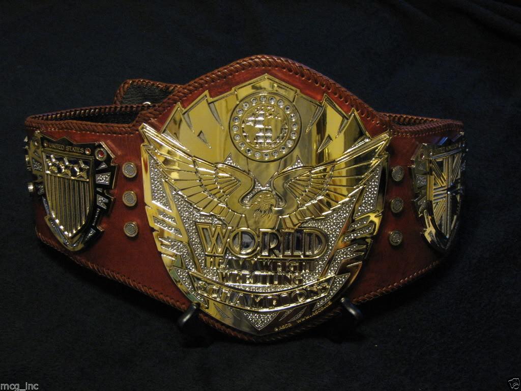 Real World Heavyweight Wrestling Belt ROH TNA WWE