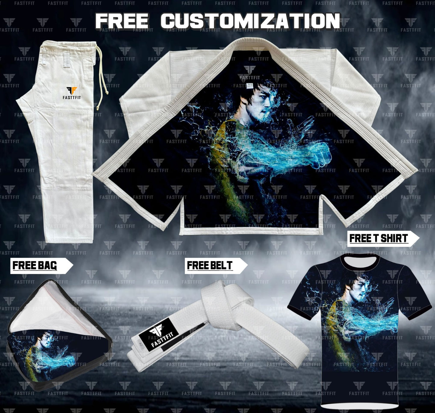 BRUCE LEE SUBLIMATION JITSU GI (BJJ GI)