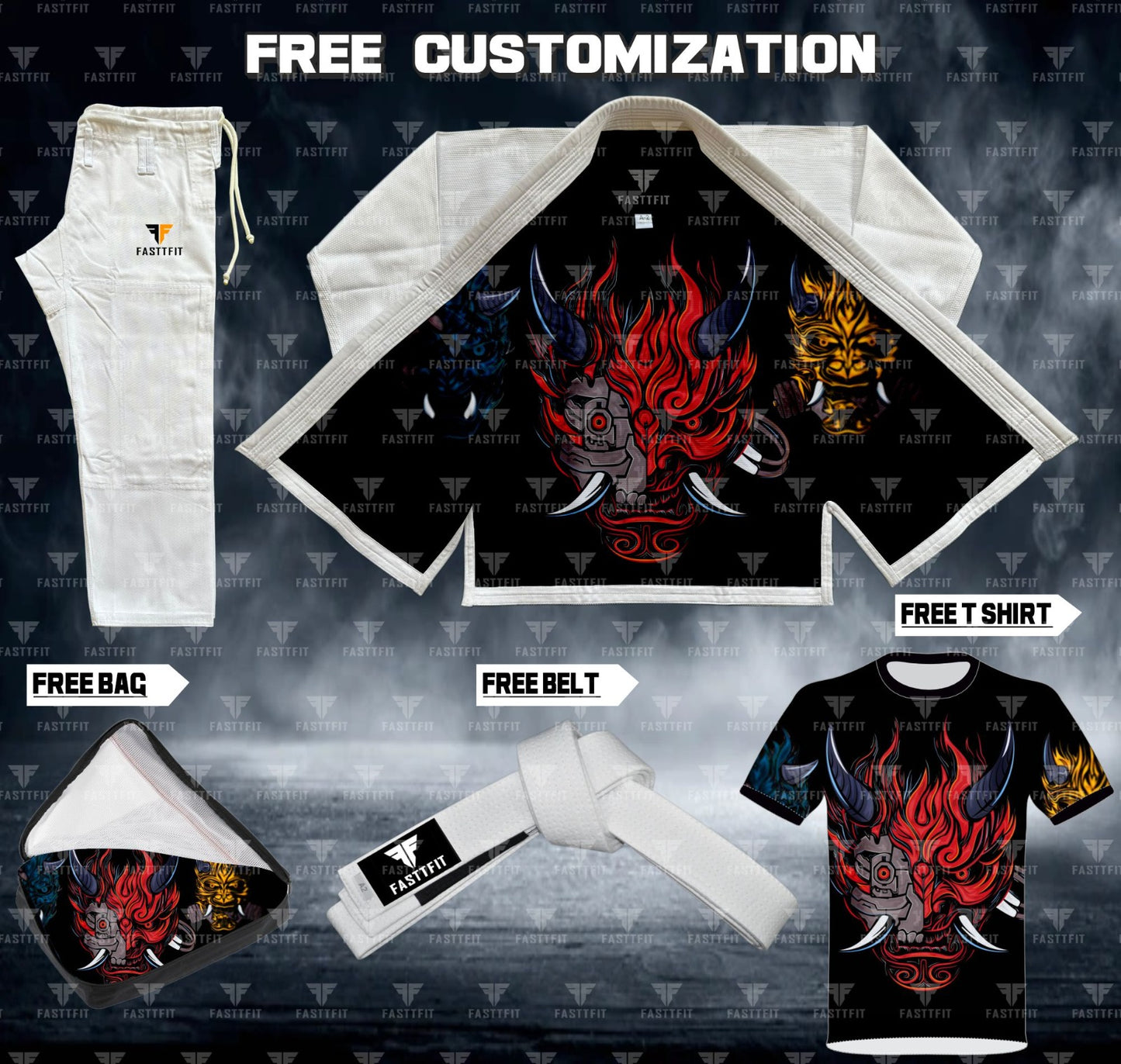 SAMURAI ONI SUBLIMATION JIU JITSU GI (BJJ GI)