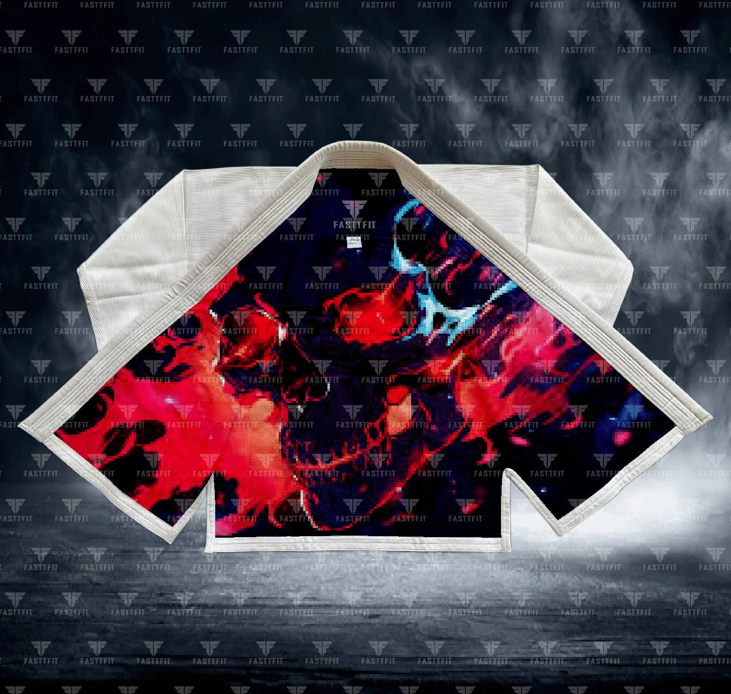 TERRIFYING SKULL SUBLIMATION JIU JITSU GI (BJJ GI)