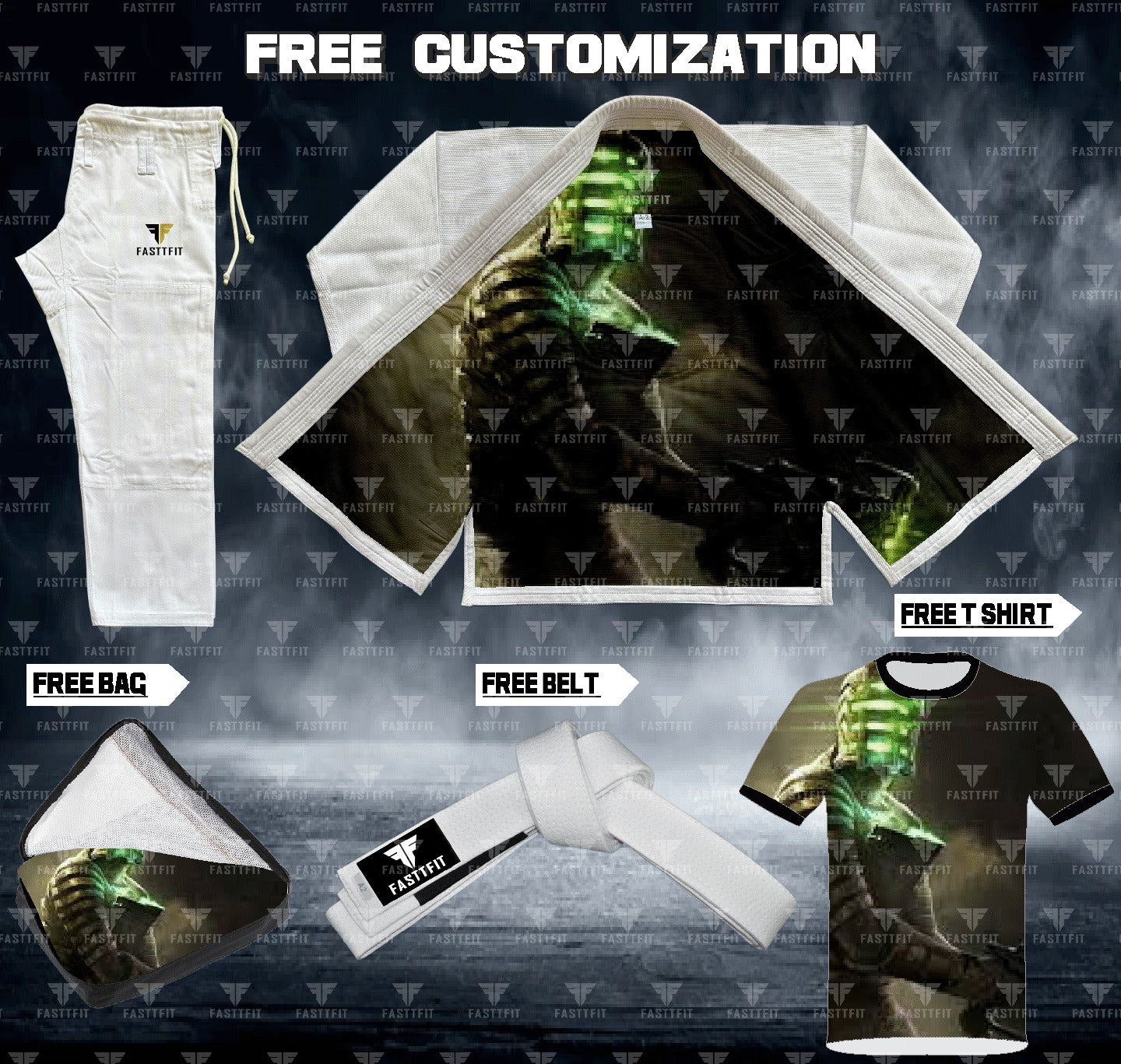 Dead Space SUBLIMATION JIU JITSU GI (BJJ GI)