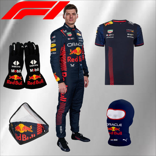 2024 go karting suit Red Bull Max race suit