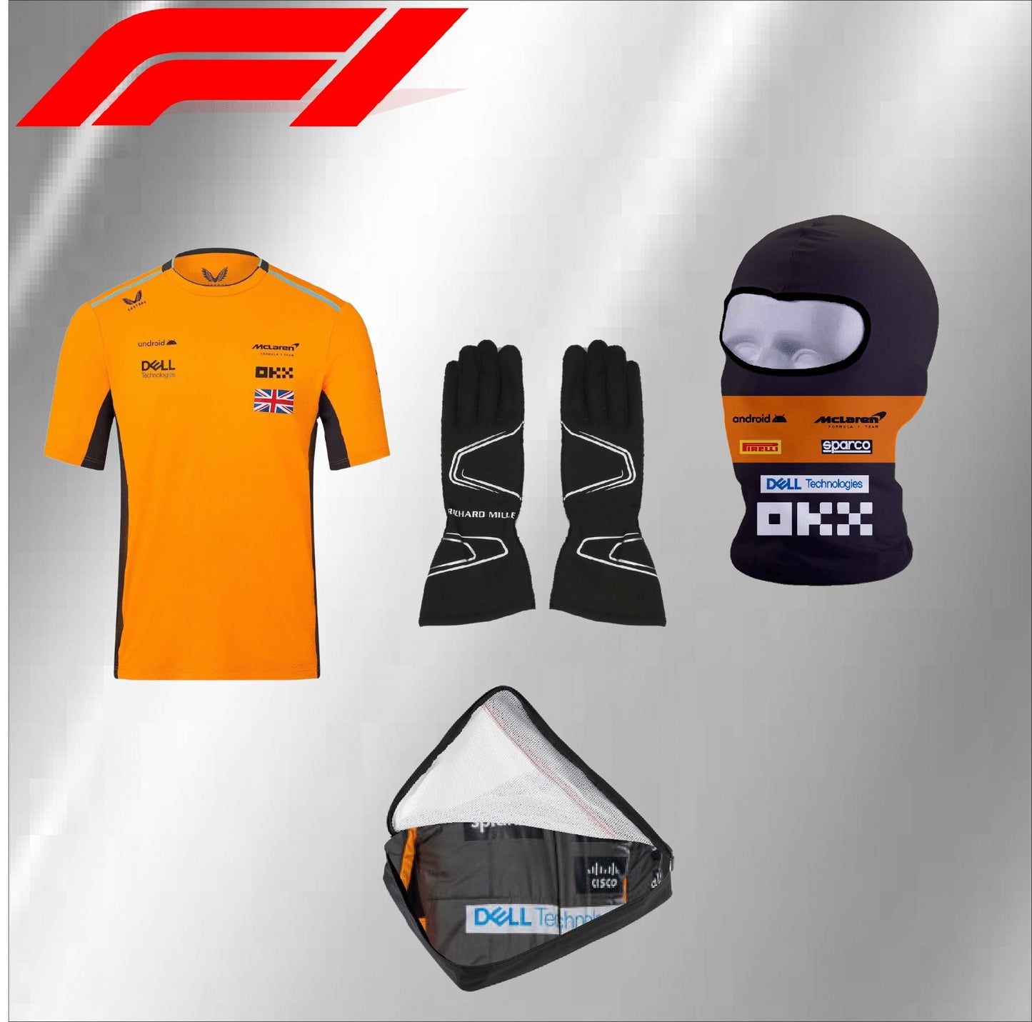 2024 go karting suit Oscar piastre McLaren f1 race suit