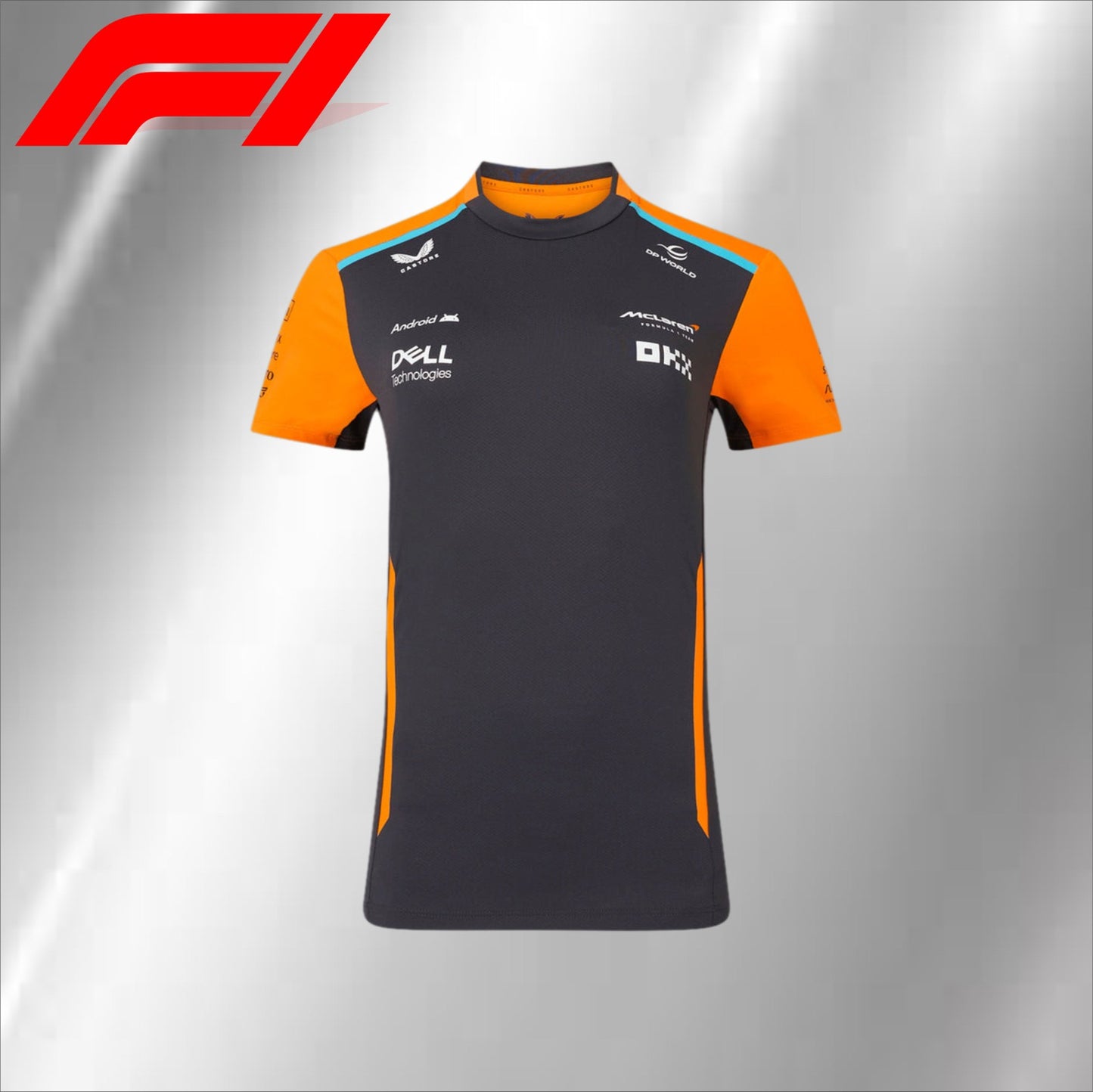 2024 McLaren F1 jacket, F1 free t-shirt, and free neck gator (Copy)