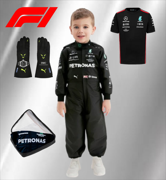 MERCEDES Influenced Racing Personalized costume for kids Birthday outfit/Halloween costume (Copy) (Copy)
