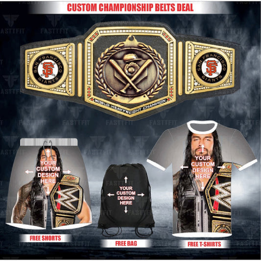 WWE Championship Title Belt customized