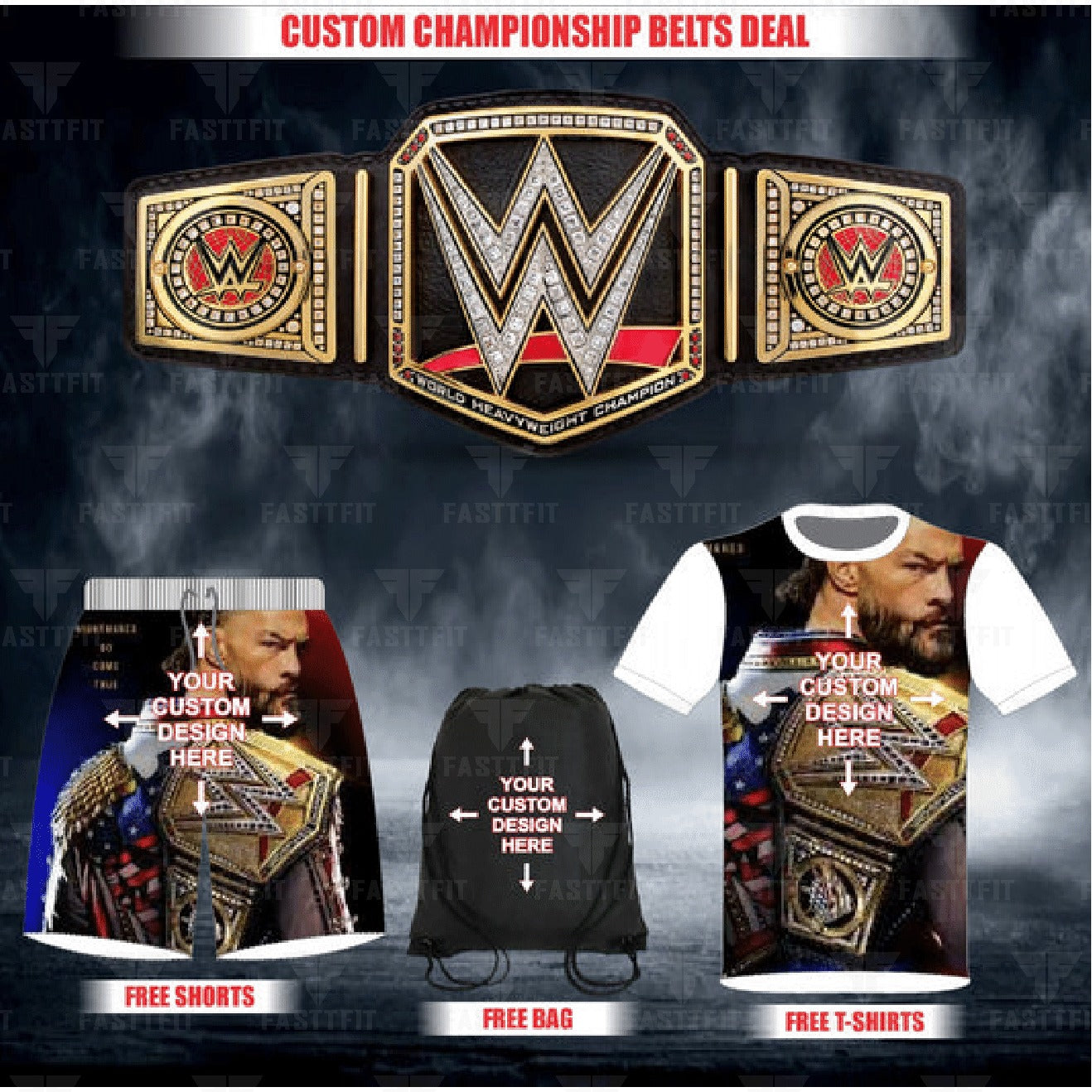  WWE Championship Title Belt